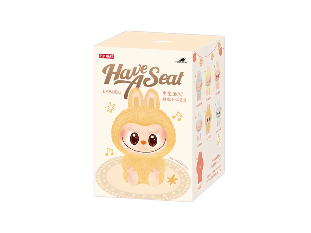 Pop Mart Labubu The Monsters Have a Seat Vinyl Plush Blind Box